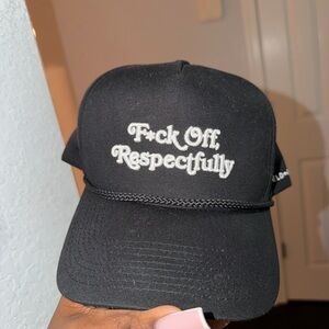 Black Statement Cap